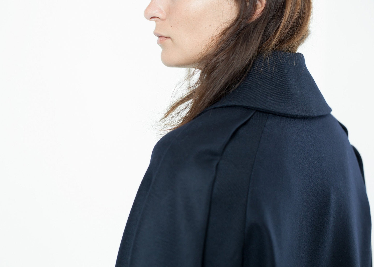 Veste cocon en laine