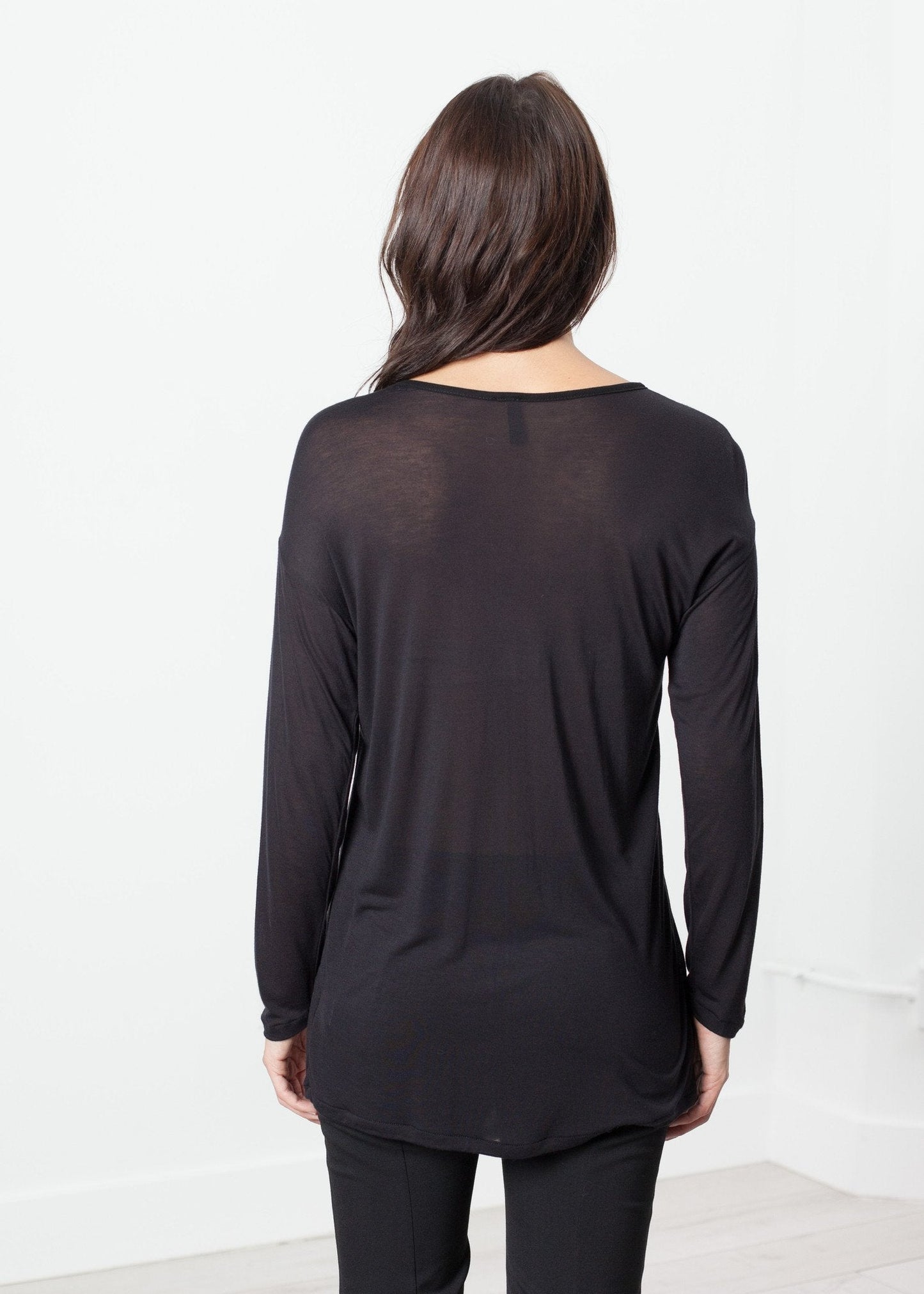Camiseta Laurier en Negro/Azul Marino