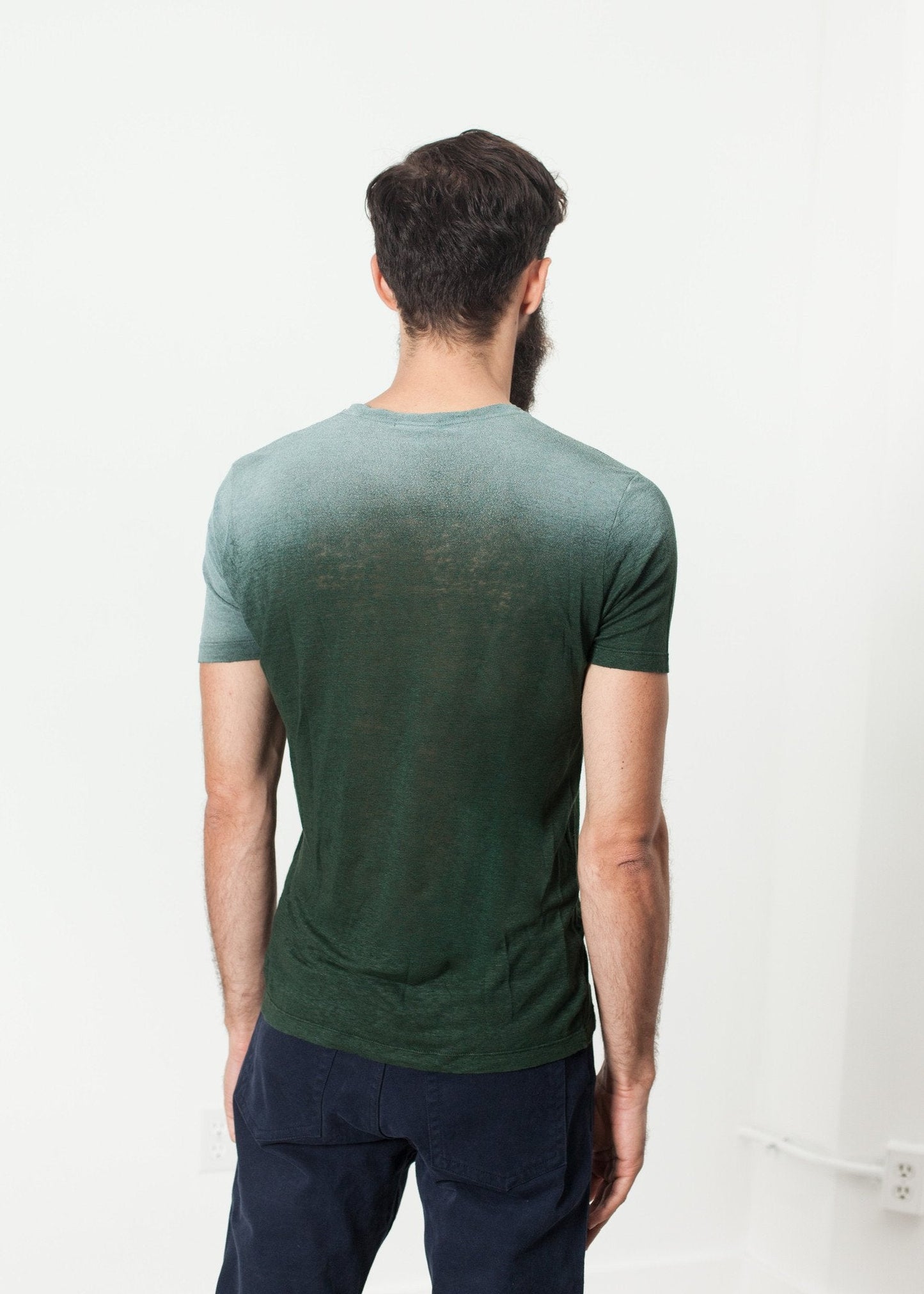 Camiseta Overprint en Verde