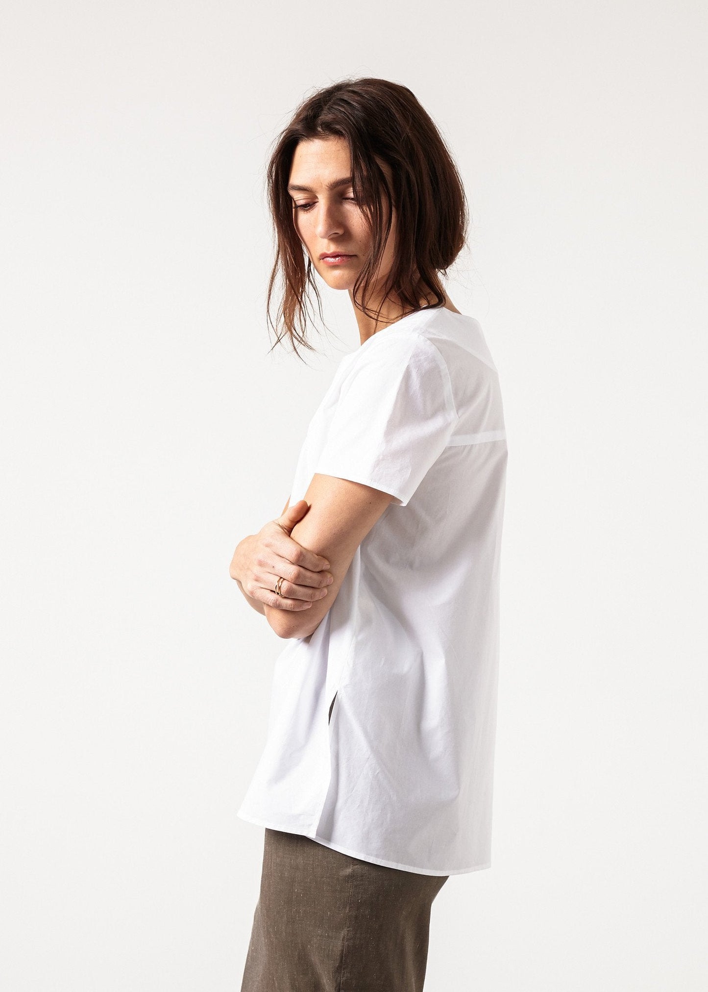 BLUSA PLISADA EN LA ESPALDA