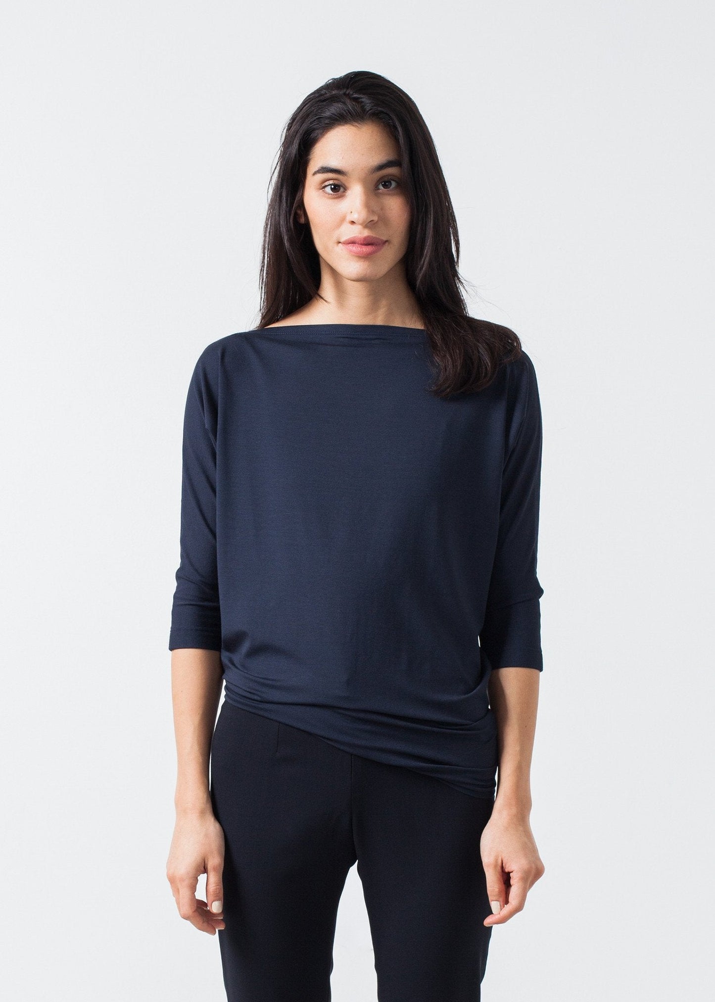 TOP CON CUELLO BARCO