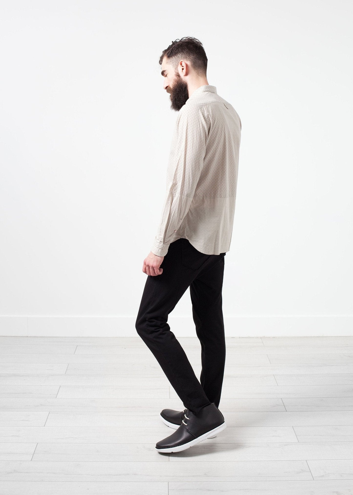 Botones Estampados en Beige