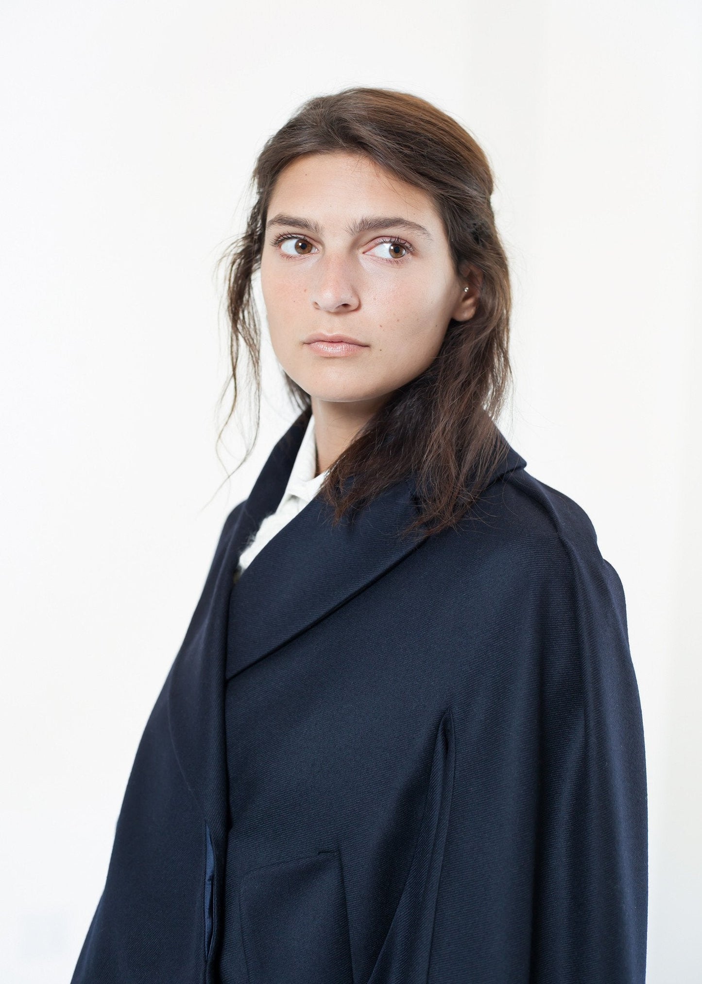 Veste cocon en laine