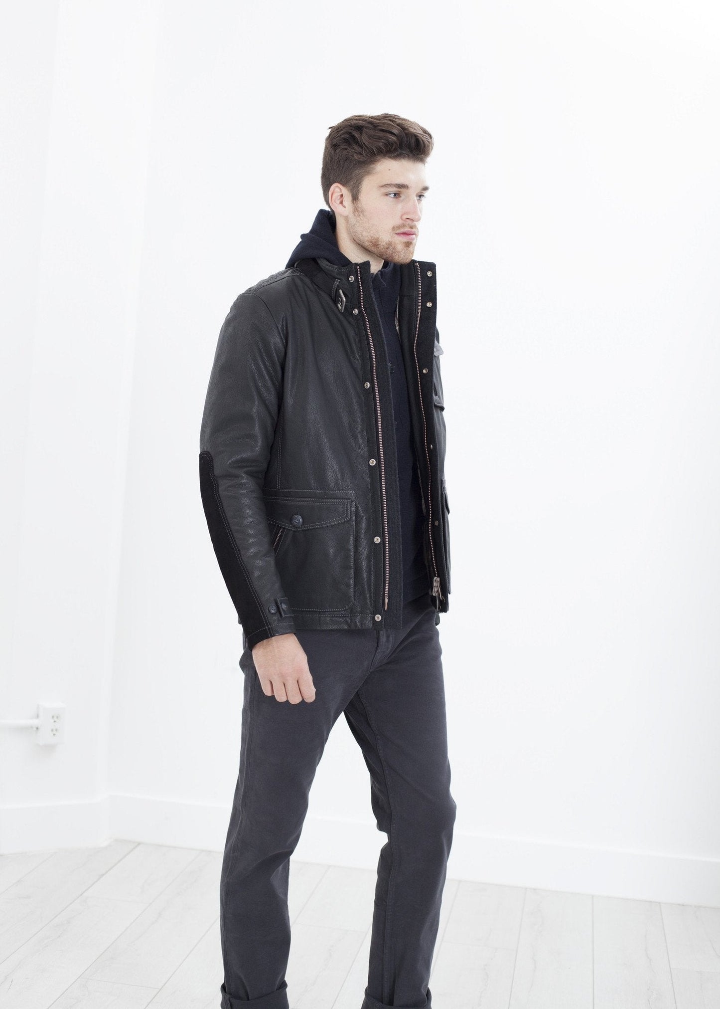 BLOUSON EN CUIR PRINCE