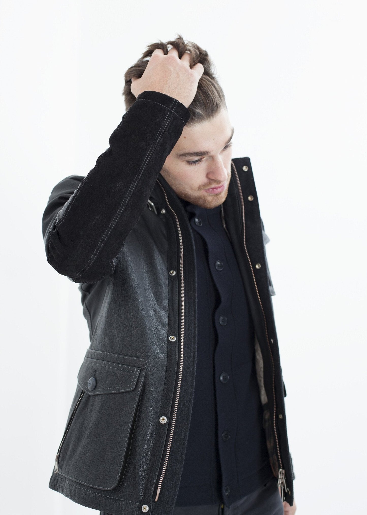 BLOUSON EN CUIR PRINCE