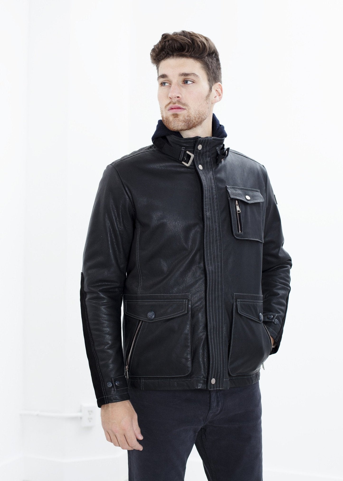 BLOUSON EN CUIR PRINCE