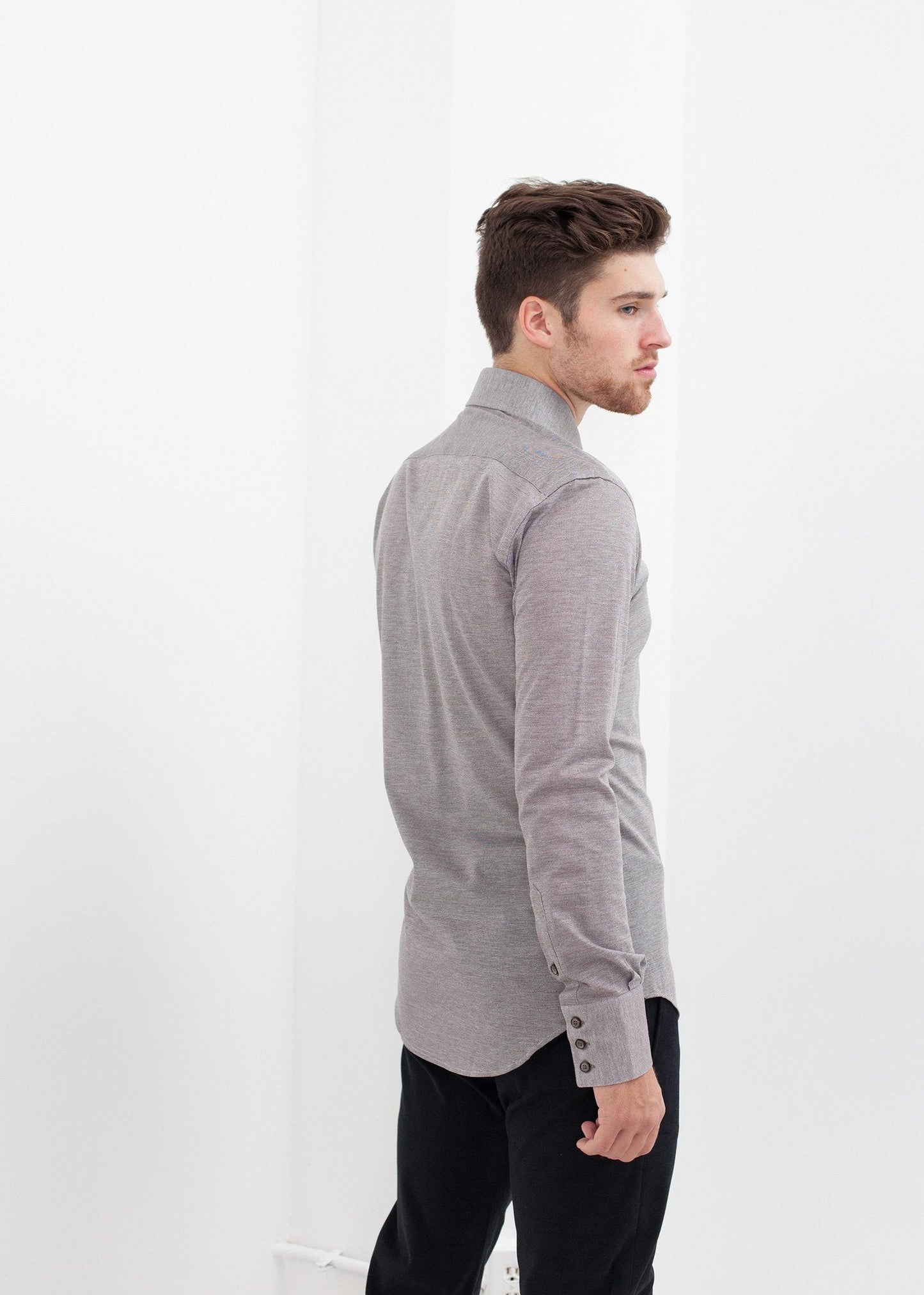 CHEMISE AMAND MARRON