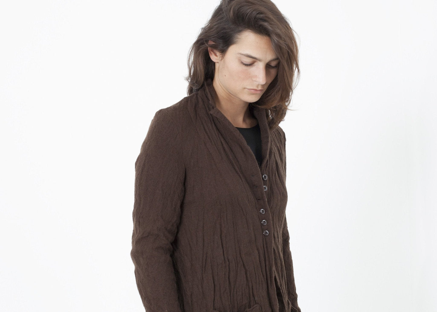 Veste en laine Ghost en marron