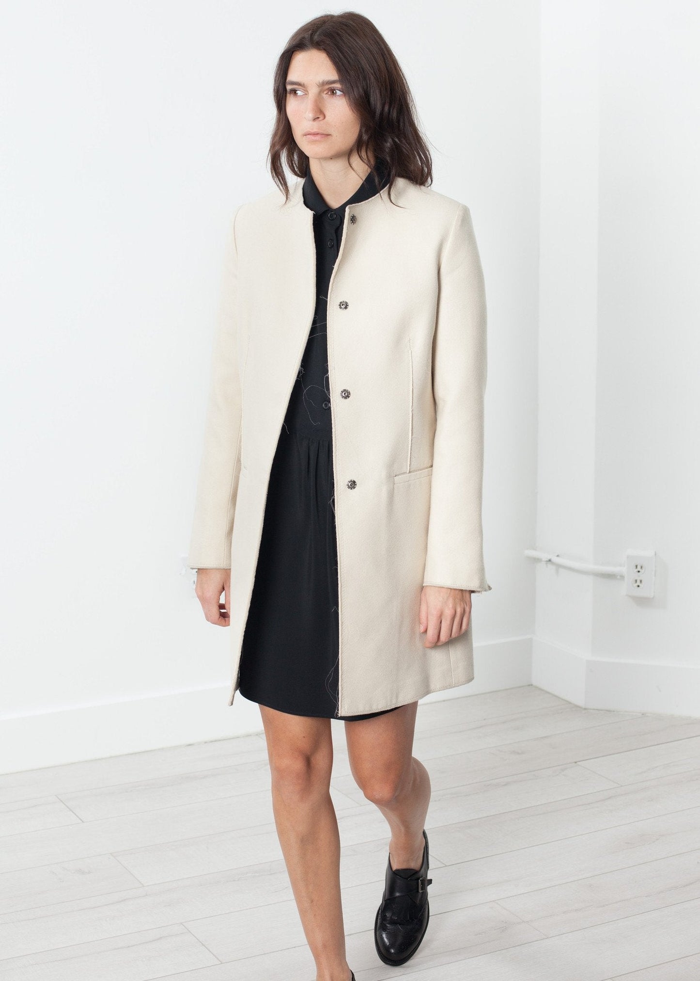 Chaqueta Tessuto en Crema