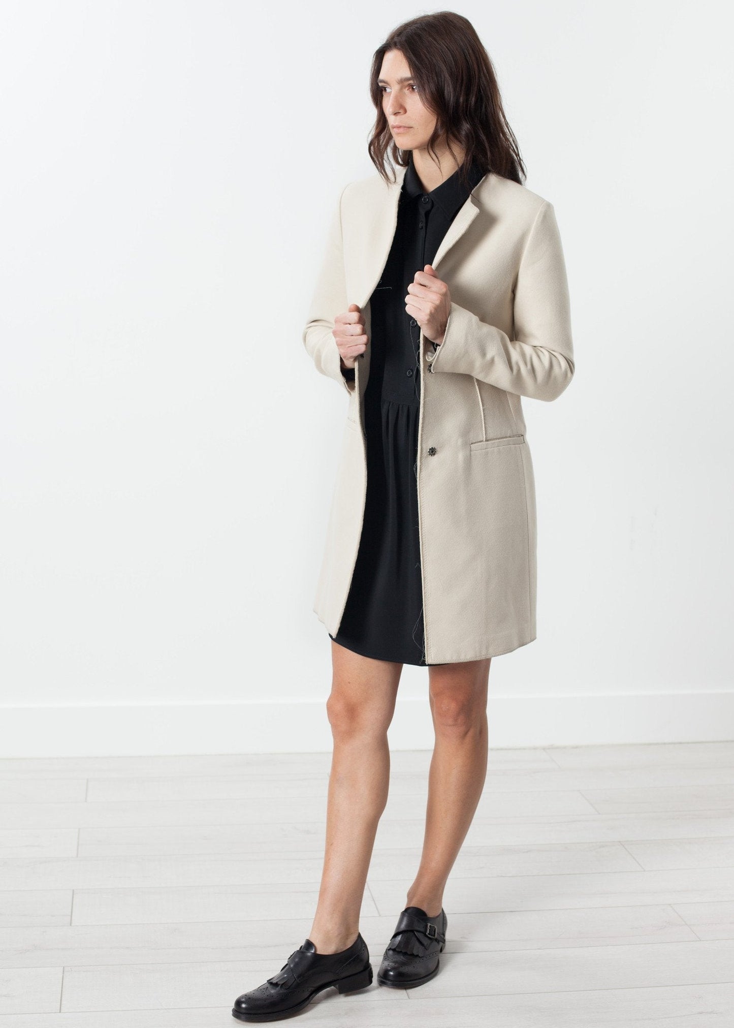 Chaqueta Tessuto en Crema