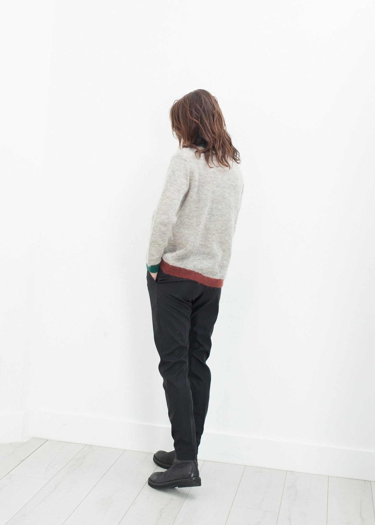 Pantalon Girlfriend en Noir