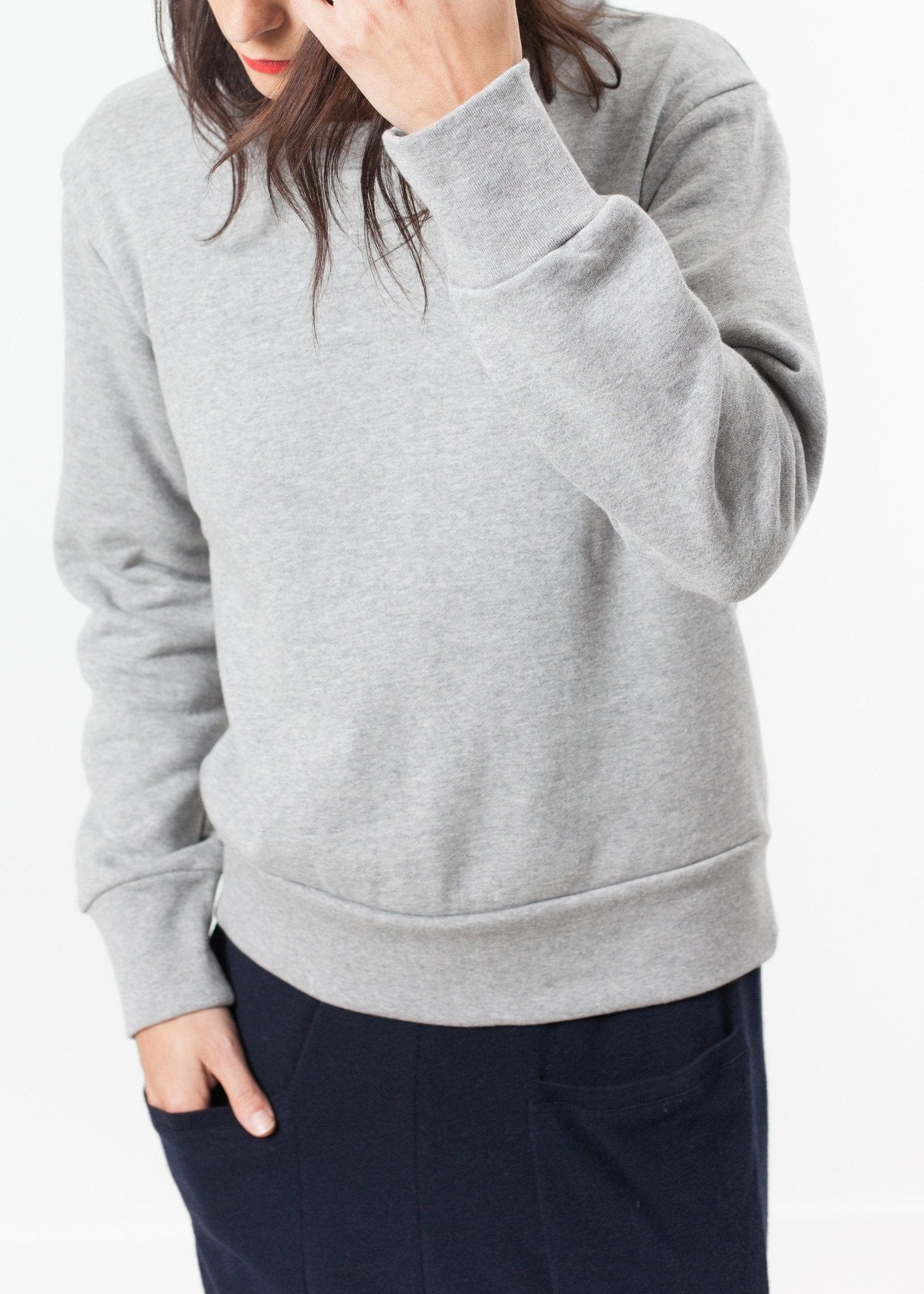 Sudadera Loopwheeler en Gris