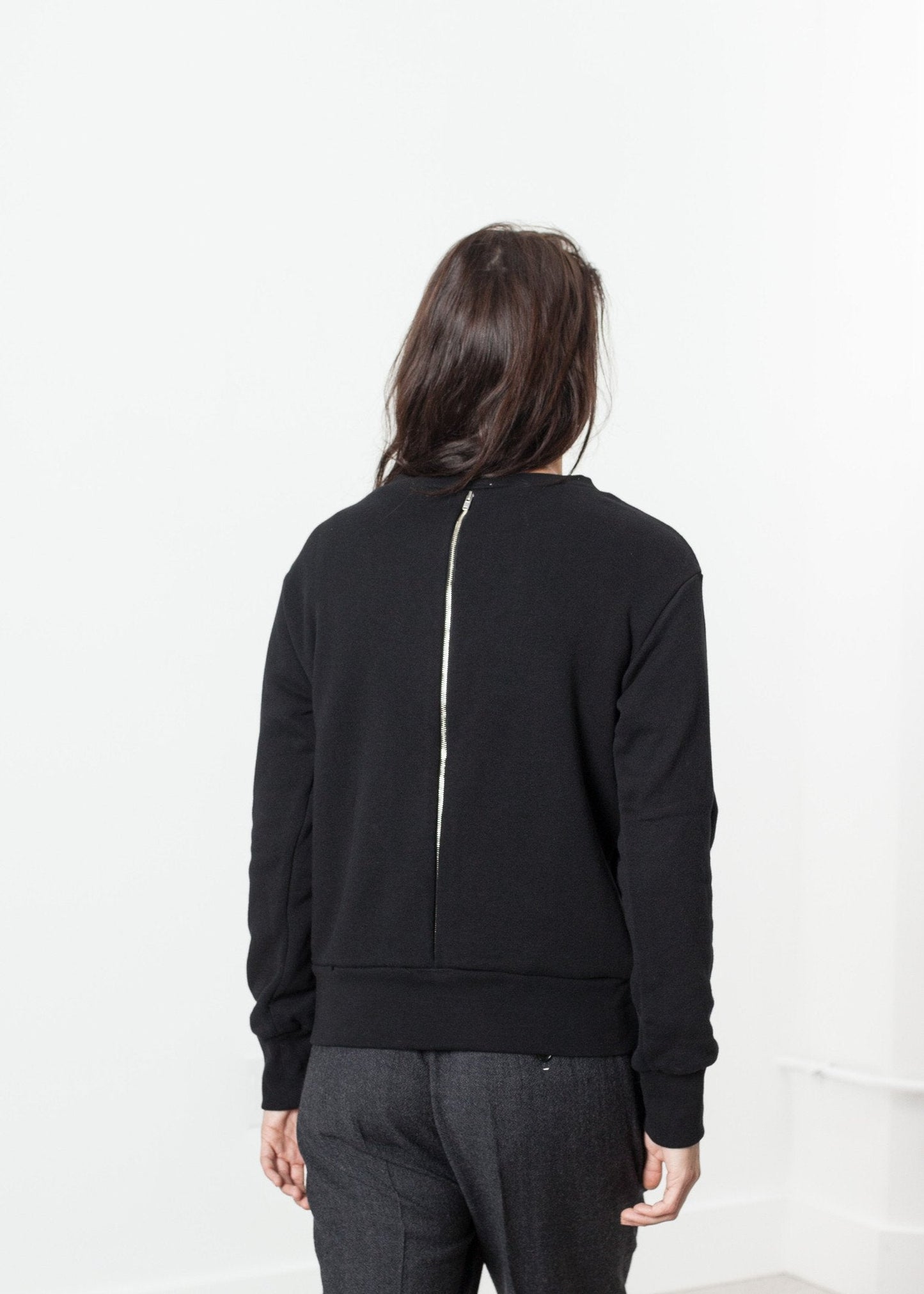 Sudadera Loopwheeler en Negro 