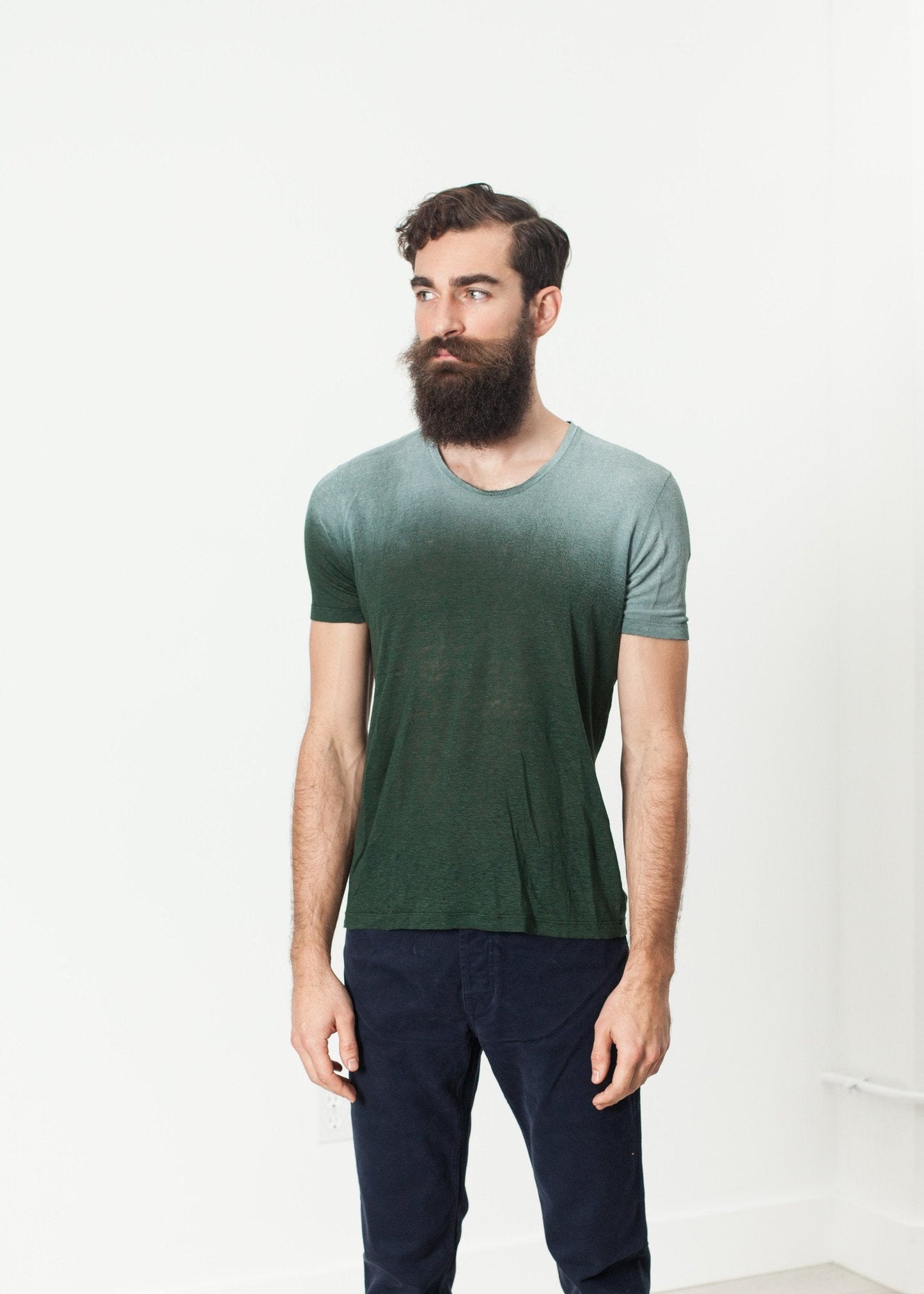 Camiseta Overprint en Verde