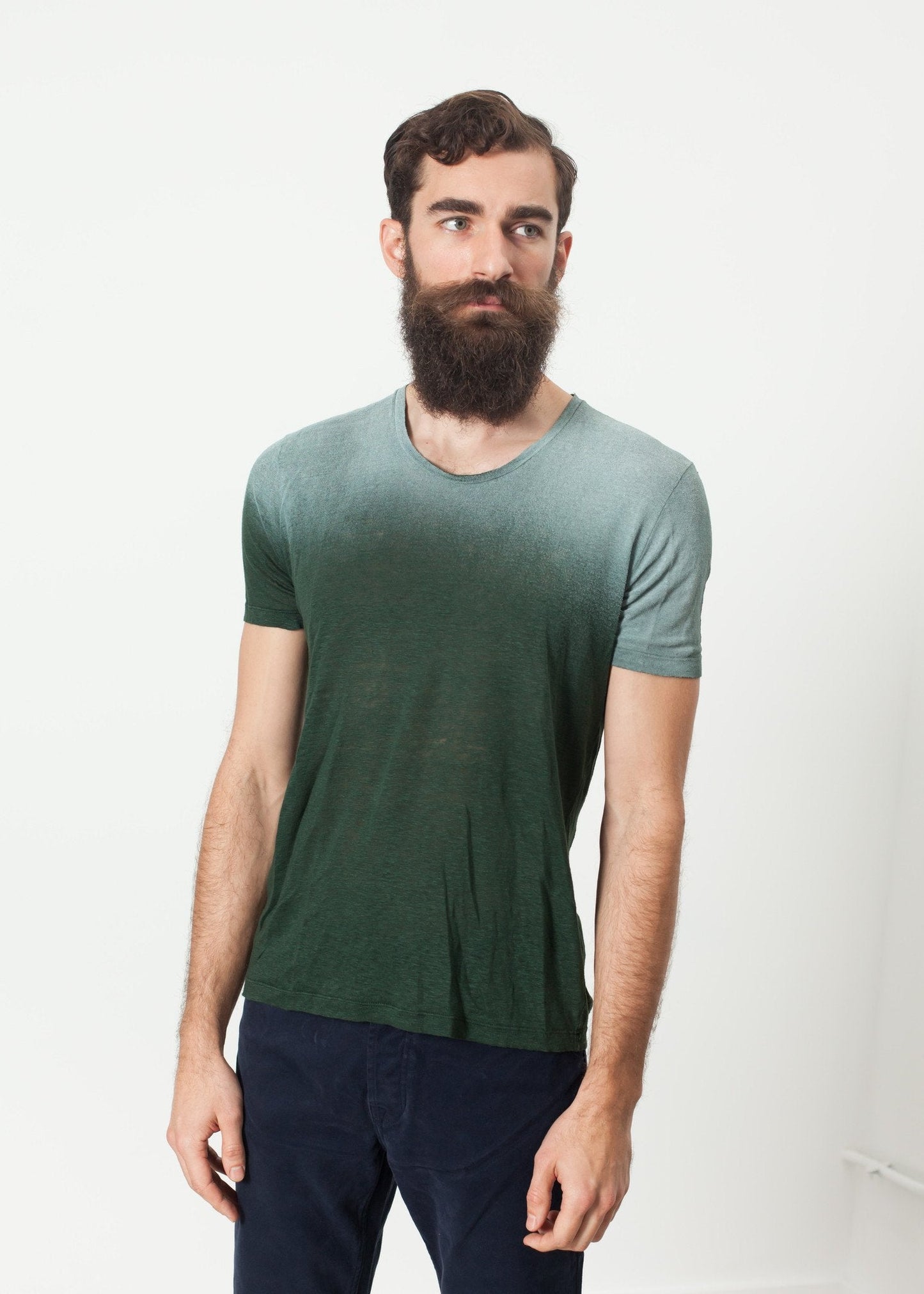 Camiseta Overprint en Verde