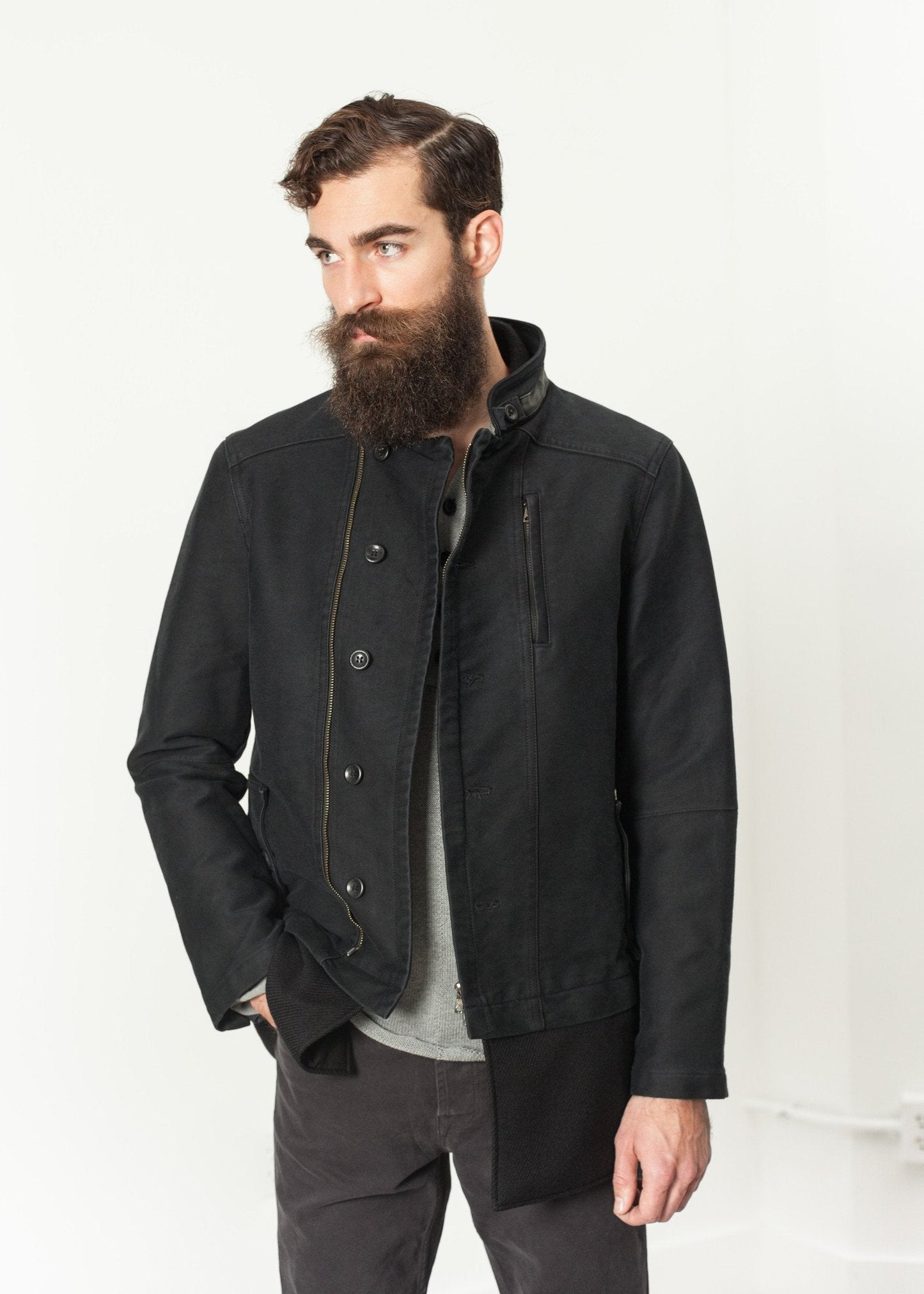 Veste Morten en Noir