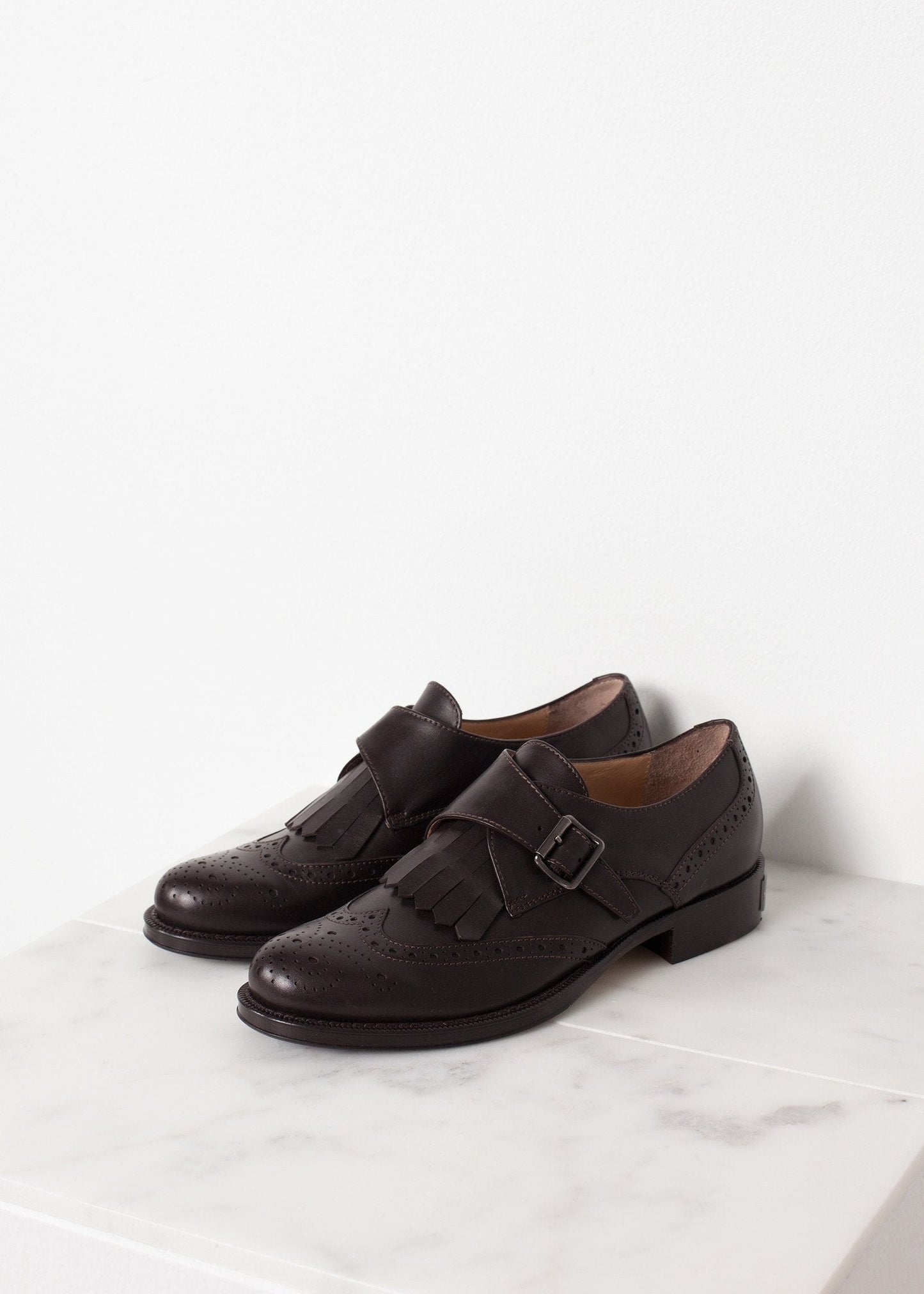 Chaussures de golf en marron