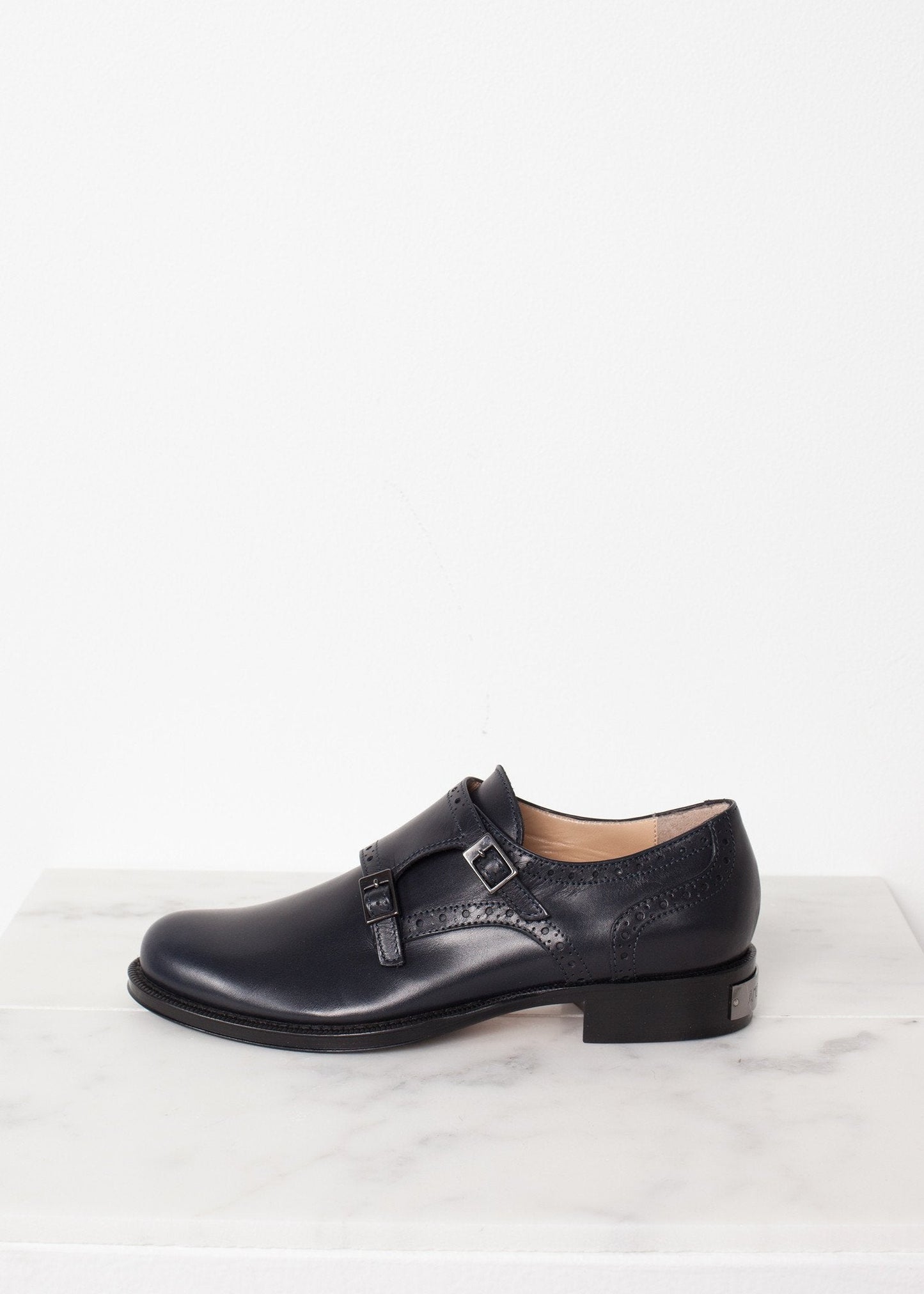 Zapato Hebilla en Azul Marino