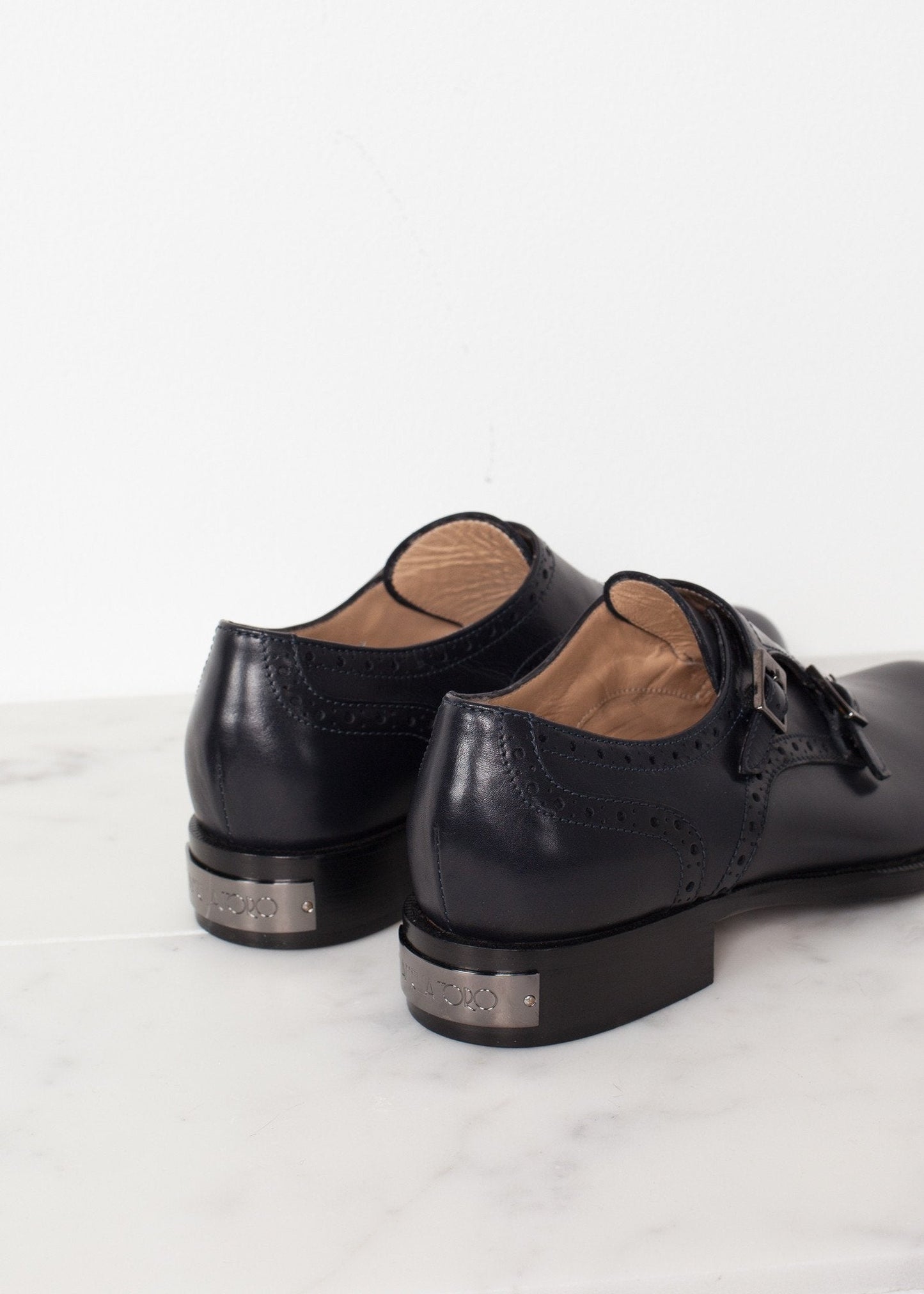 Zapato Hebilla en Azul Marino
