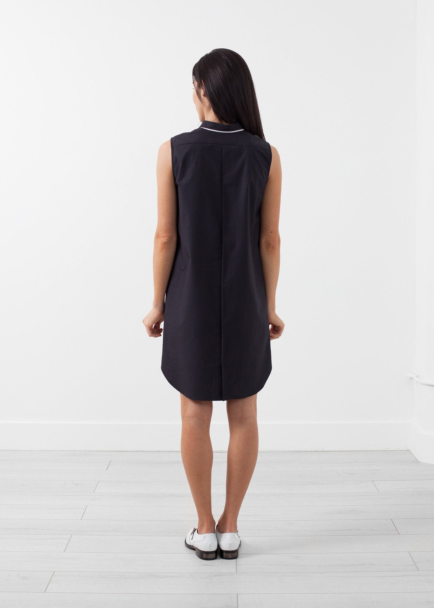 Vestido sin mangas con bolsillo oculto