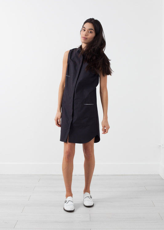 Robe sans manches avec poche cachée