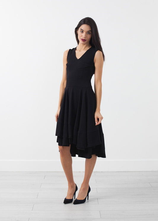 Robe à encolure en V