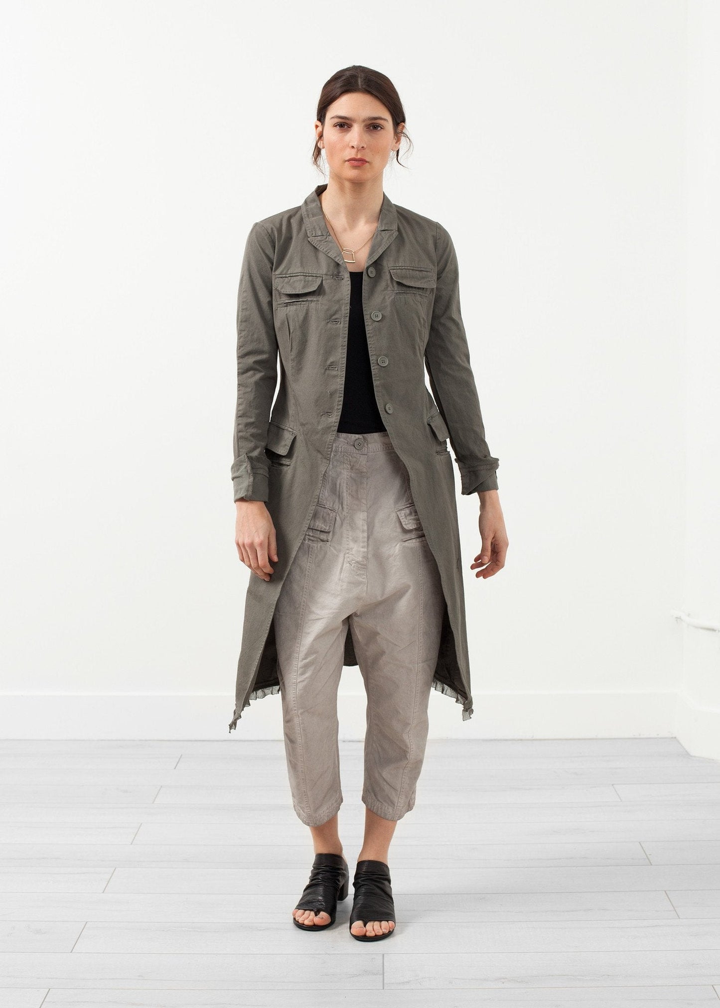 Veste militaire longue