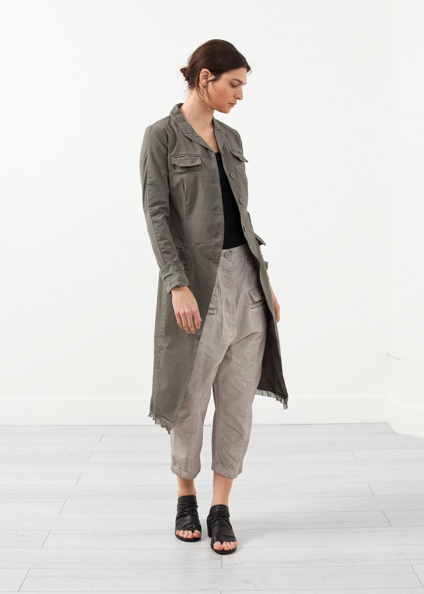 Veste militaire longue