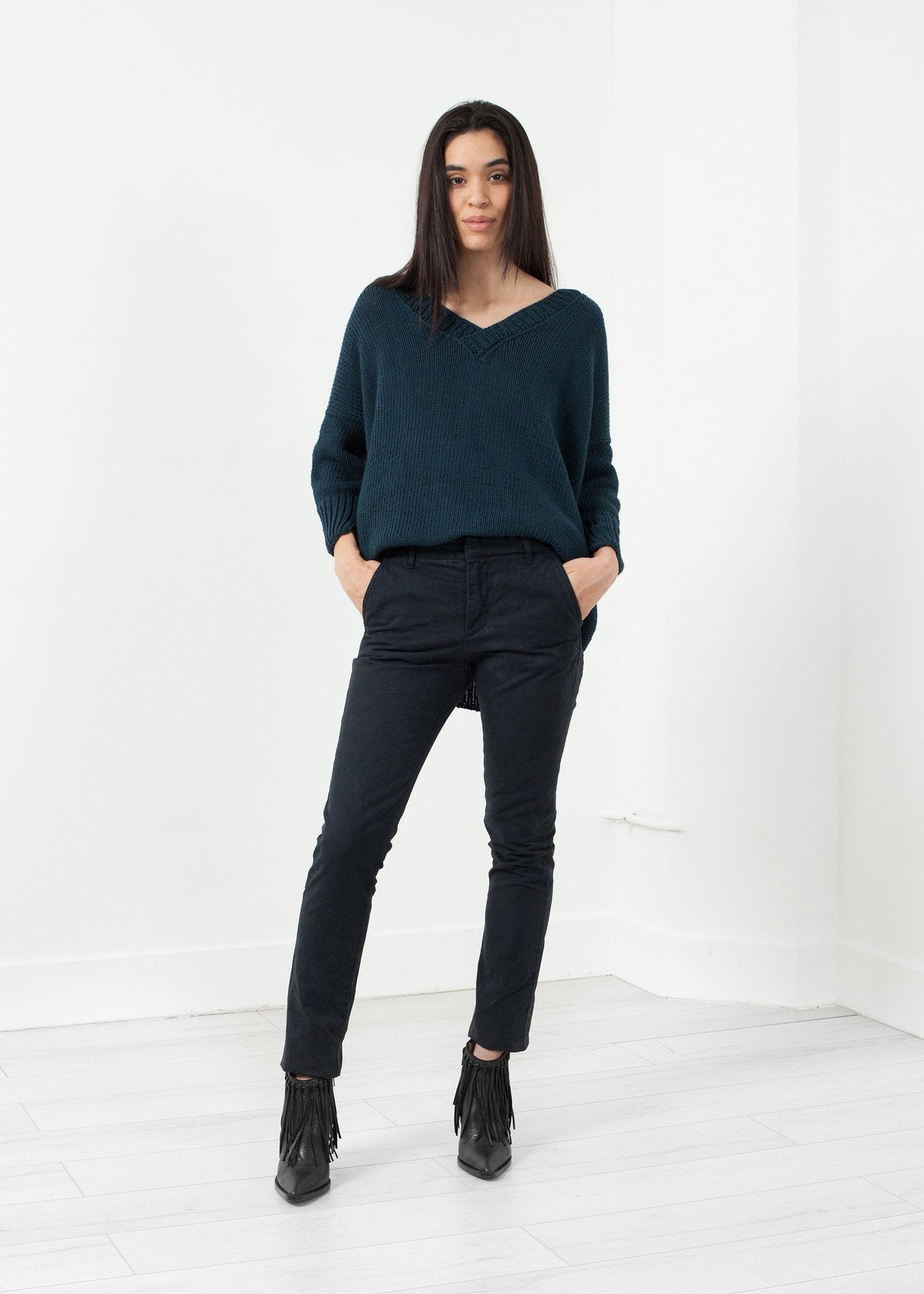 Pantalón tejido