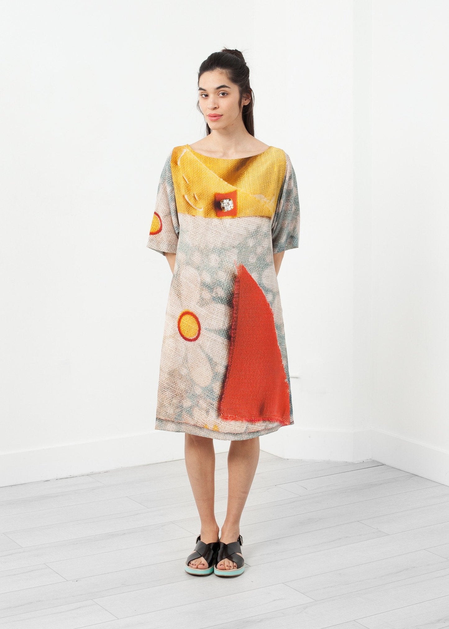 Vestido Kimono Manga 3/4 2