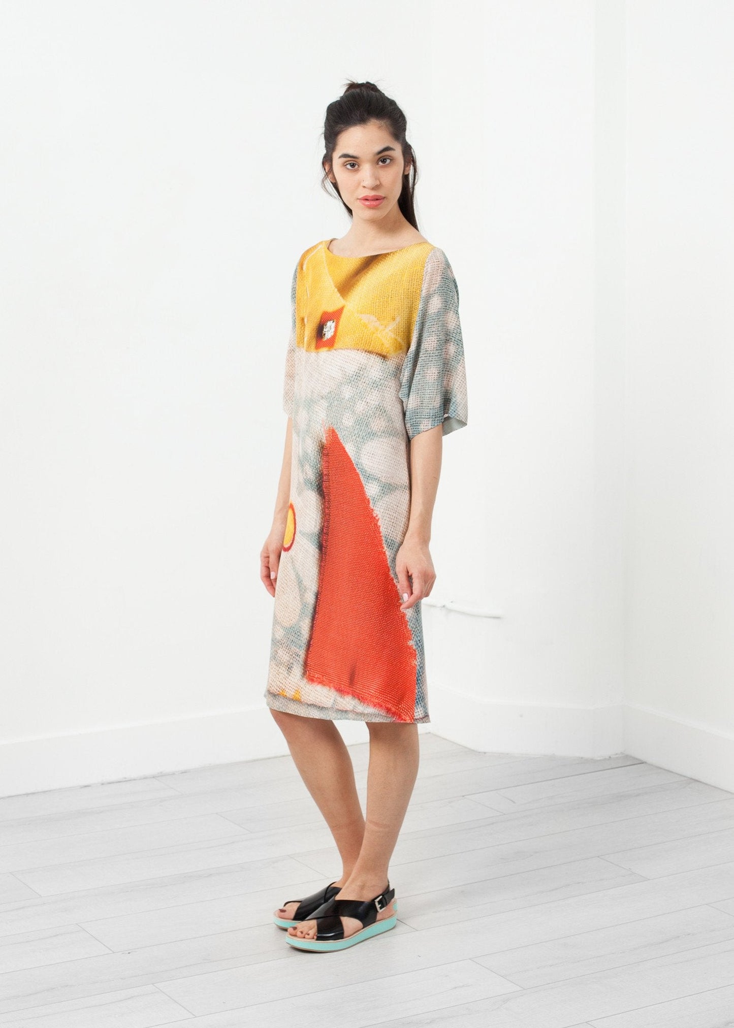 Vestido Kimono Manga 3/4 2