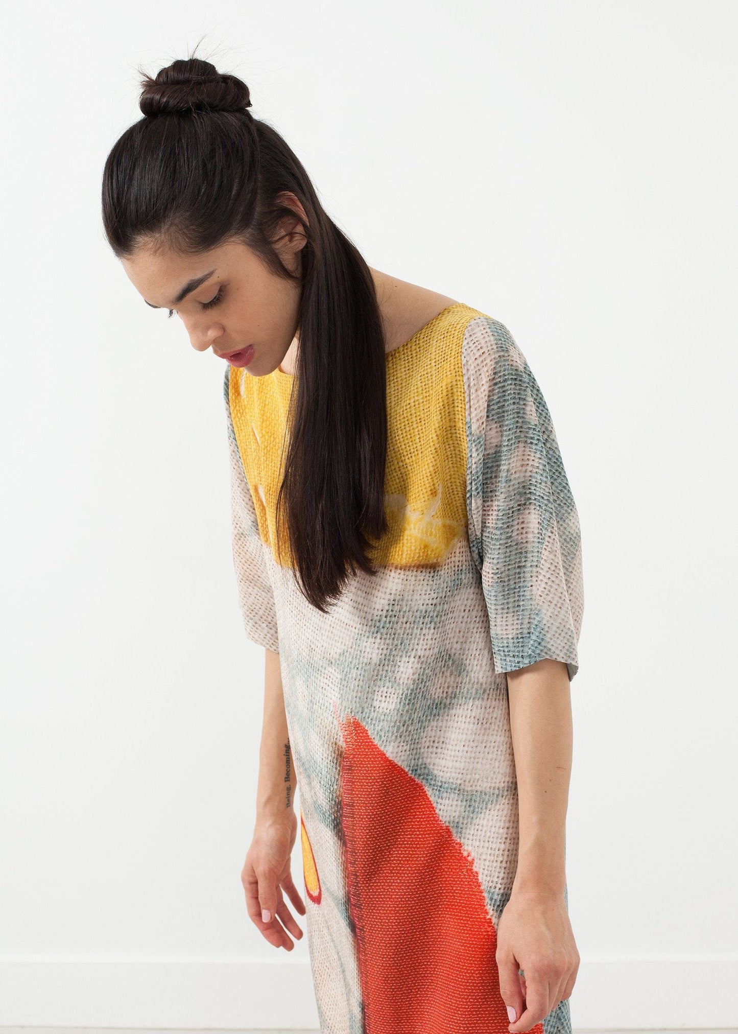 Vestido Kimono Manga 3/4 2