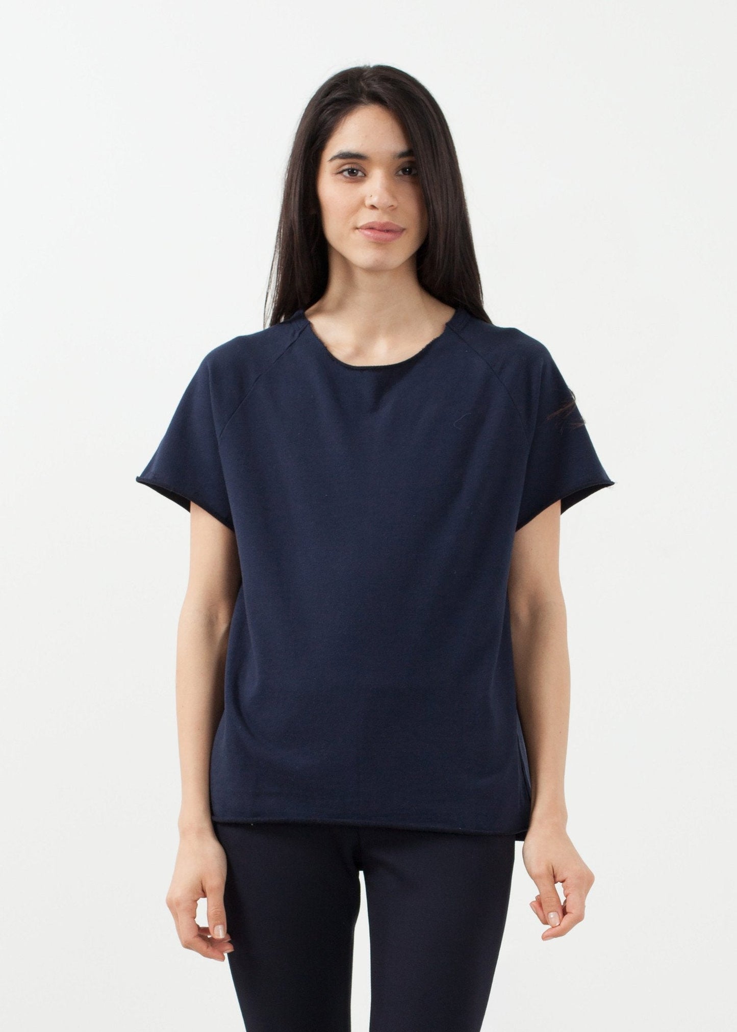 Camisa unisex de tencel de algodón