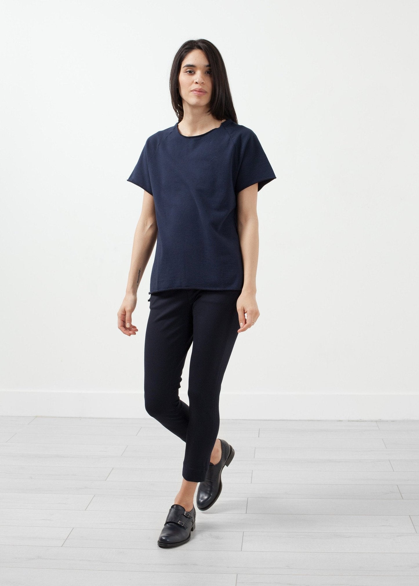 Camisa unisex de tencel de algodón