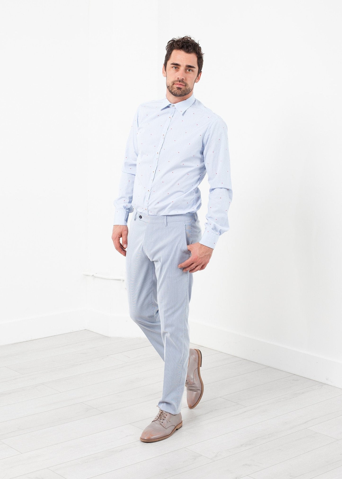 Pantalón con textura
