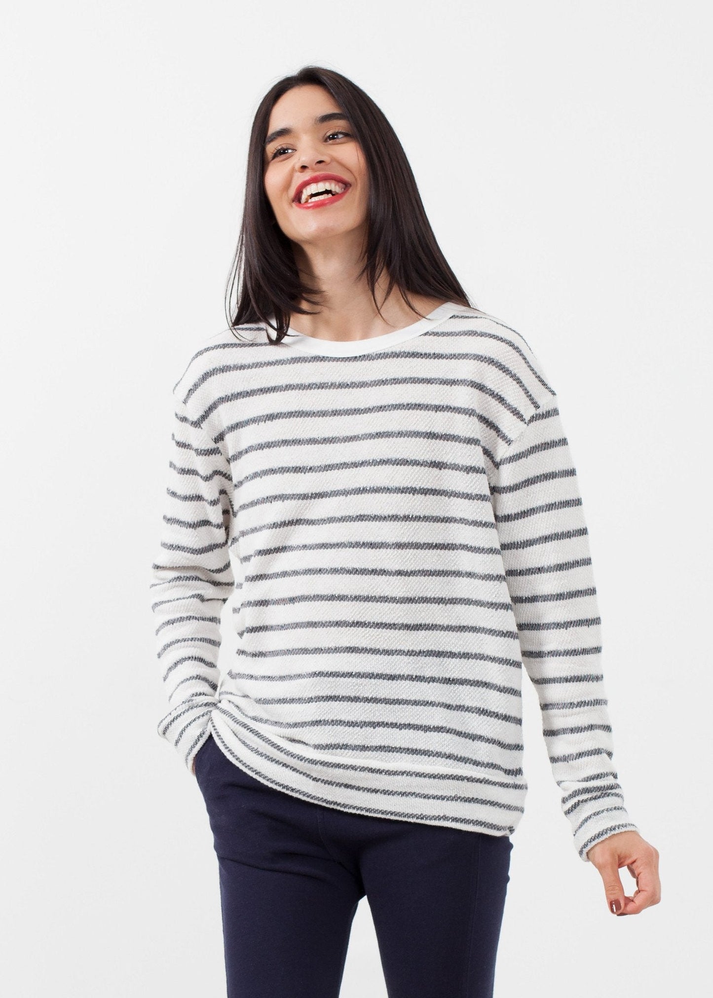 Pull piqué unisexe