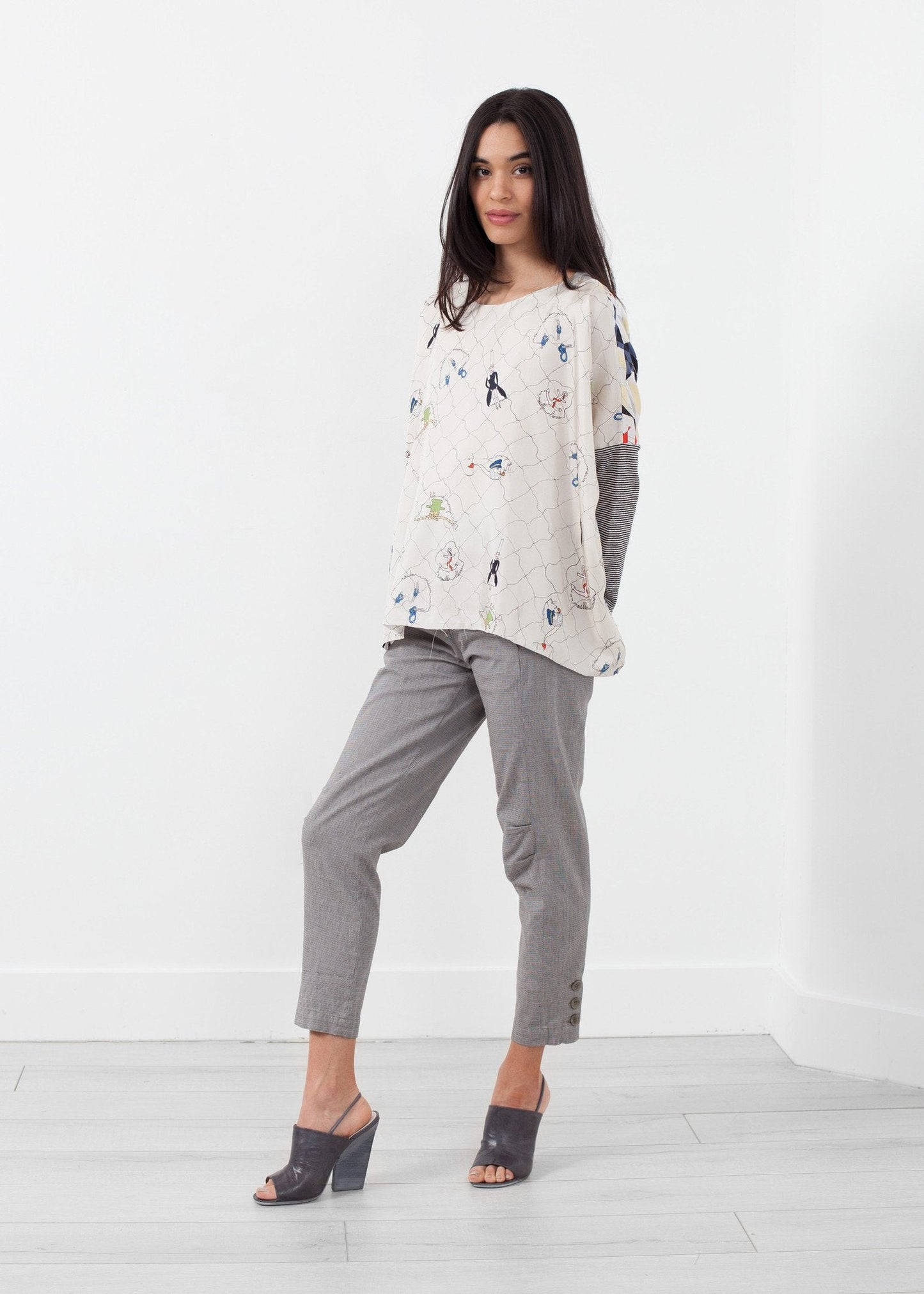 Blusa de manga larga