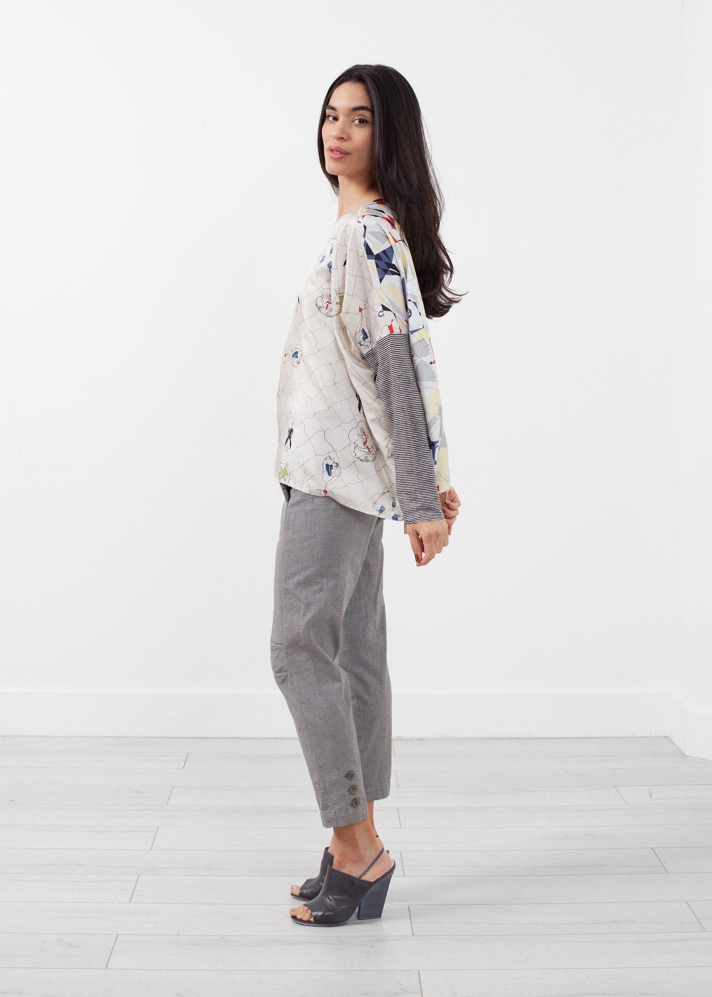 Blusa de manga larga