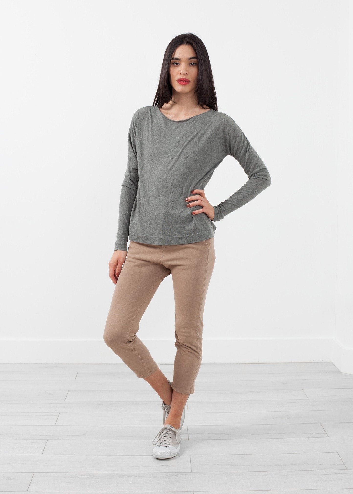 Pantalón chino de punto