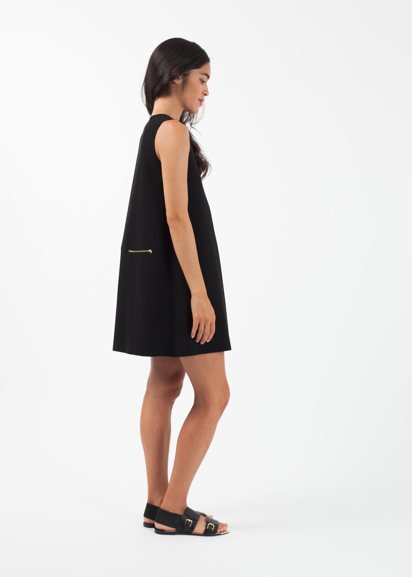 Vestido sin mangas
