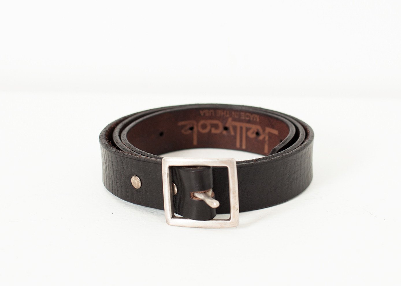 Ceinture unie en noir